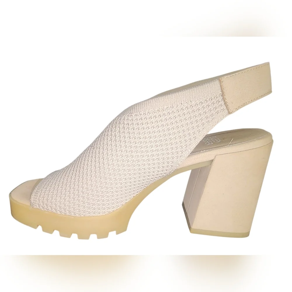 Eileen Fisher Cue Slingback Open-Toe Pumps, Womens 7​ - Picture 5 of 9